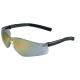 Pavon® Rainbow Mirror Lens, Frosted Black Frame Safety Glasses - BH5410