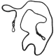 Loop-End String Cord for Safety Glasses - BHR4