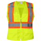 FrogWear® HV Women's Fit High-Visibility Surveyors Safety Vest - GLO-W0037