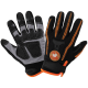 Synthetic Leather Palm Performance Mechanics Style Gloves with Impact Protection and a Spandex Back - LIMITED STOCK - HR8500