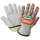 Cut and Impact Resistant Goatskin Leather Drivers Gloves with Heat Resistant Aralene® Liner - CIA7000