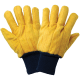 Two-Ply Quilted Cotton Yellow Chore Gloves - C16Y