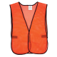 FrogWear® HV Enhanced Visibility Orange Economy Mesh Safety Vest - GLO-10-O