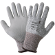 Polyurethane Coated 13-Gauge Salt-and-Pepper HPPE Cut Resistant Gloves - PUG-611