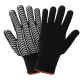 Heavyweight Acrylic Loop Terry Cloth Low-Temperature Gloves with a Herringbone PVC-Coated Palm - S687