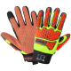 Torq Hail Xtra™ High-Visibility Multi-Hazard Gloves with a Tuffalene® Lined Synthetic Leather Palm - SG9928