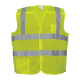 FrogWear® HV High-Visibility Yellow/Green Lightweight Mesh Polyester Breakaway Vest - GLO-01BA