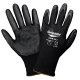 Gripster® Ultra-Lite Black Foam Nitrile Coated Nylon Gloves with Cut, Abrasion, and Puncture Resistance - 550B