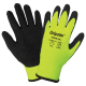 Gripster® Cut, Abrasion, and Puncture Resistant High-Visibility Gloves with an Etched Rubber-Coated Palm - 300NB