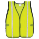 FrogWear® HV Enhanced Visibility Economy Mesh Safety Vest with Reflective - GLO-10-G-1IN