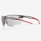 Ligera™ Gray Anti-Fog Lens, Gray and Red Frame Safety Glasses - RLY00491