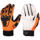 Torq Derrick™ Cotton Corded Impact Resistant Gloves with Cut Protection - SKG00025C