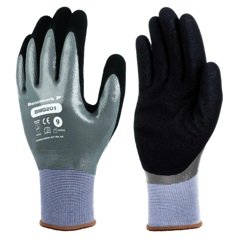 GLOBALABS グローバルアブス Globus Group | Benchmark BMG201 Multi Purpose Nitrile Gloves