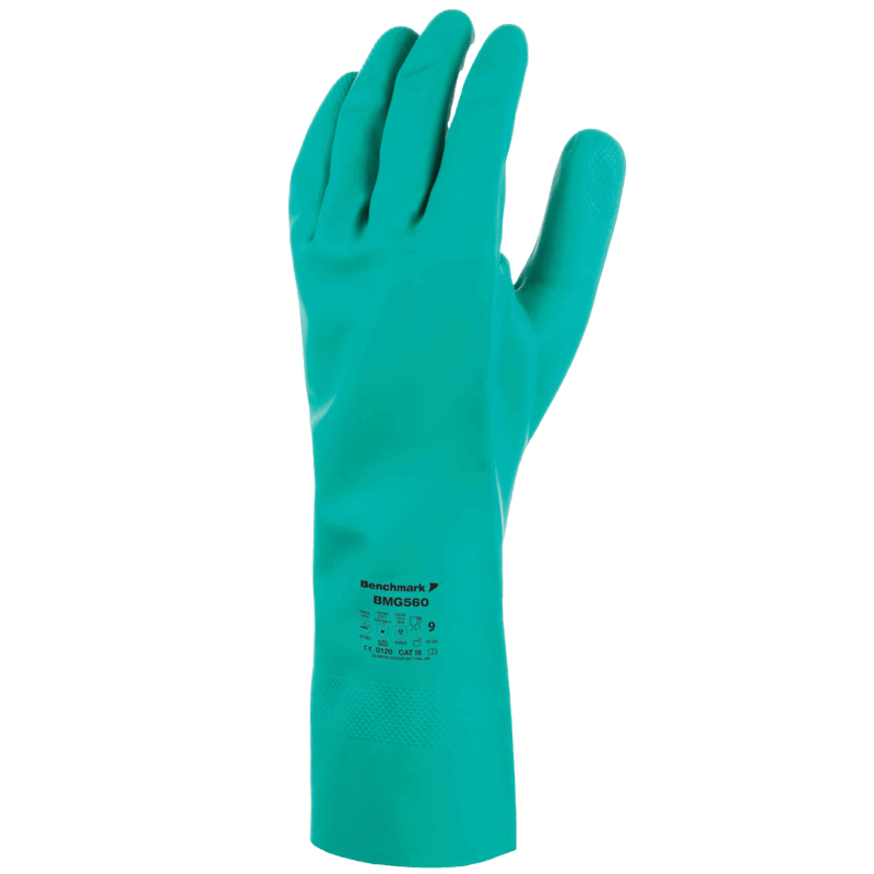 Globus Group | Benchmark BMG560 Chemical Nitrile Gauntlets Globus Group | Benchmark BMG560 Chemical Nitrile Gauntlets