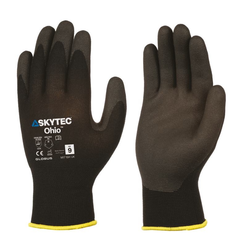 Globus Group | Skytec Ohio HPT Foam Abrasion Grip Gloves | Globus