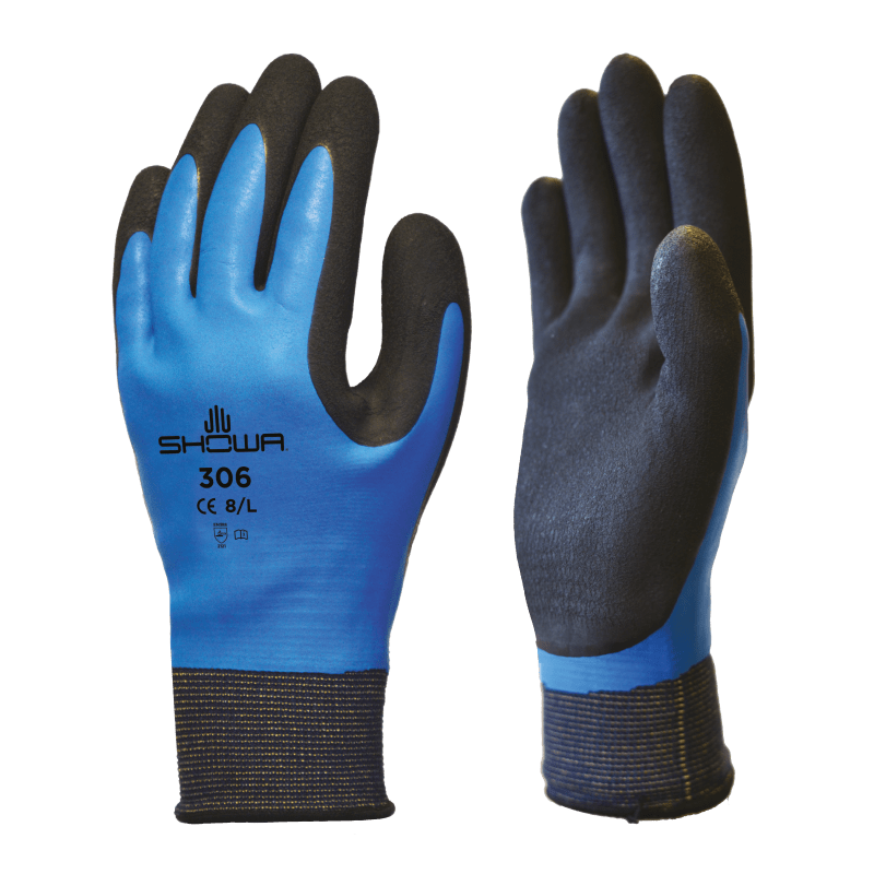 Globus Group | Showa 306 Water Repellant Latex Grip Gloves
