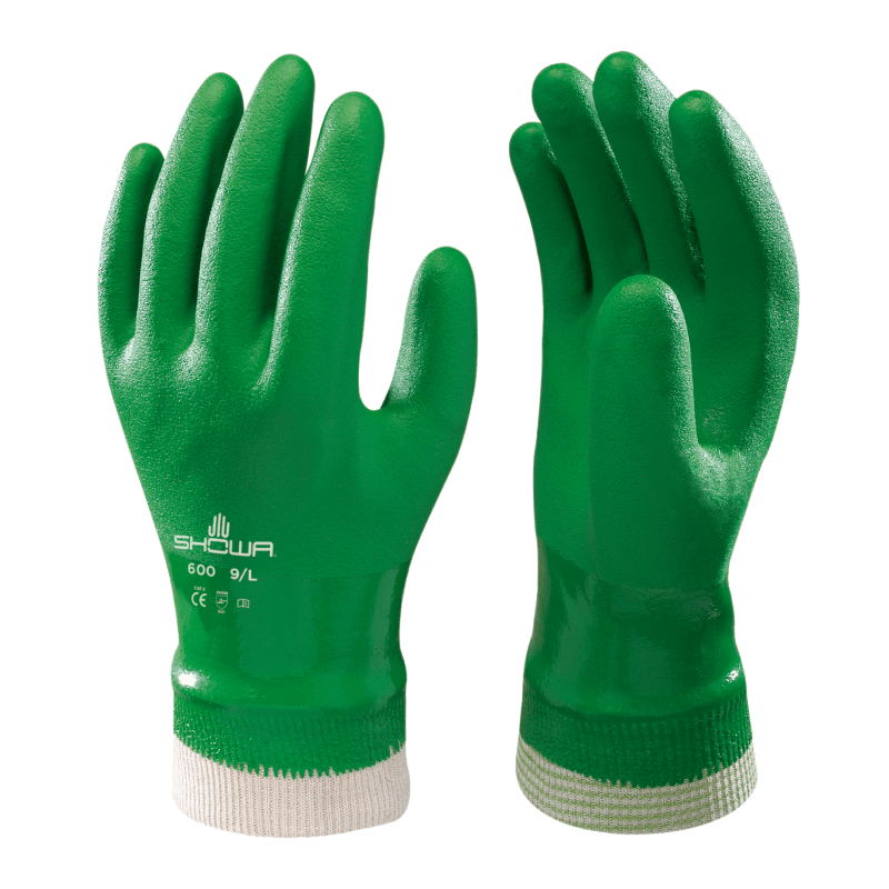 600 PVC Green Glove