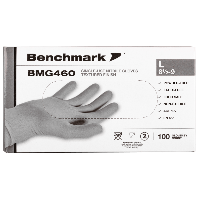 Globus Group | Benchmark BMG460 Single Use Nitrile Gloves | Globus