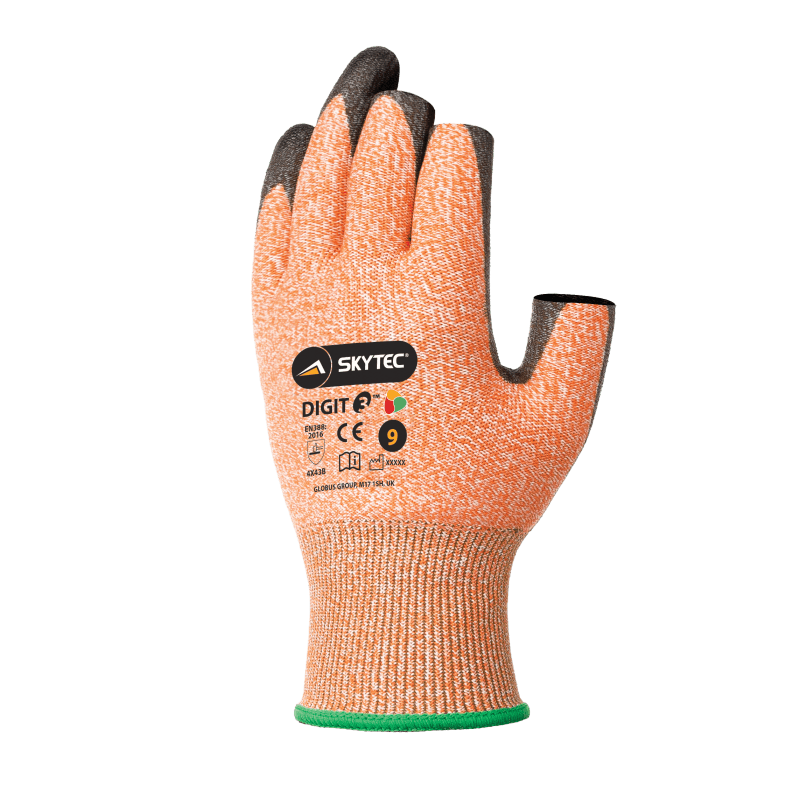 Globus Group | Skytec Digit 3 Open Finger Level 3 Cut Gloves