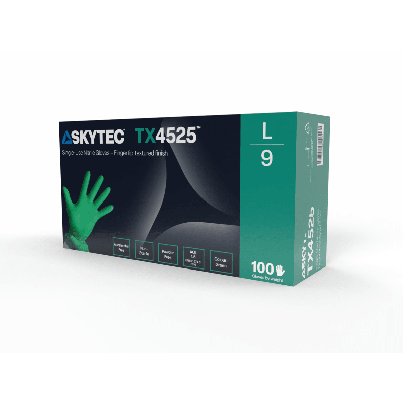 Globus Group | Skytec TX4525 Accelerator Free Chem Gloves | Globus