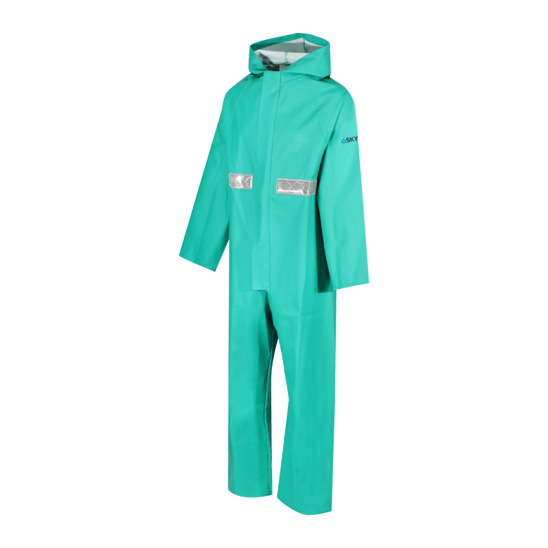 Chemsol Plus- CPBH-R Boilersuit With Hood And Reflective Tape thumbnail 2