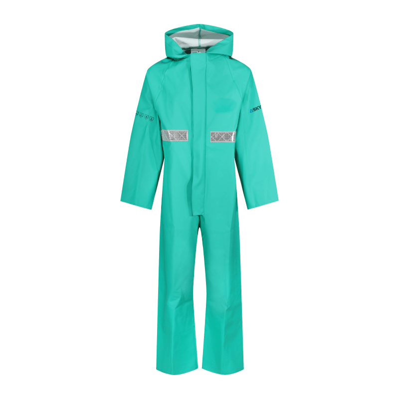 Chemsol Plus- CPBH-R Boilersuit With Hood And Reflective Tape thumbnail 1