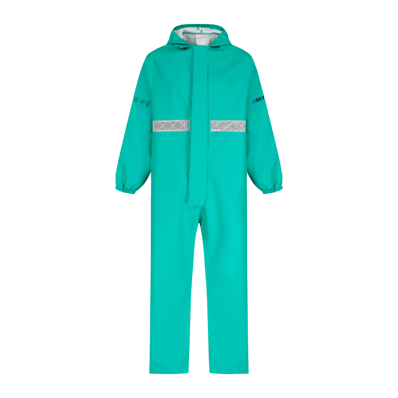 Chemsol Plus- CPBH-EW-R Boilersuit With Hood Elasticated Wrists And Reflective Tape thumbnail 1