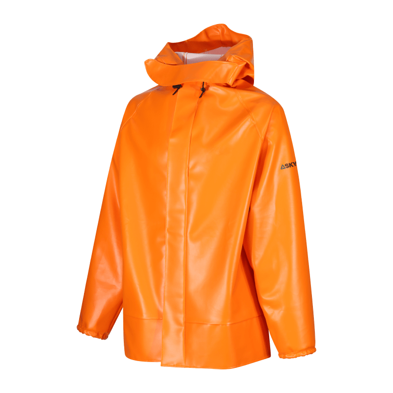 Chemsol HG- AS 10065 Jacket With Hood, Adjustable Chin Strap, O-Ring Sleeves thumbnail 2