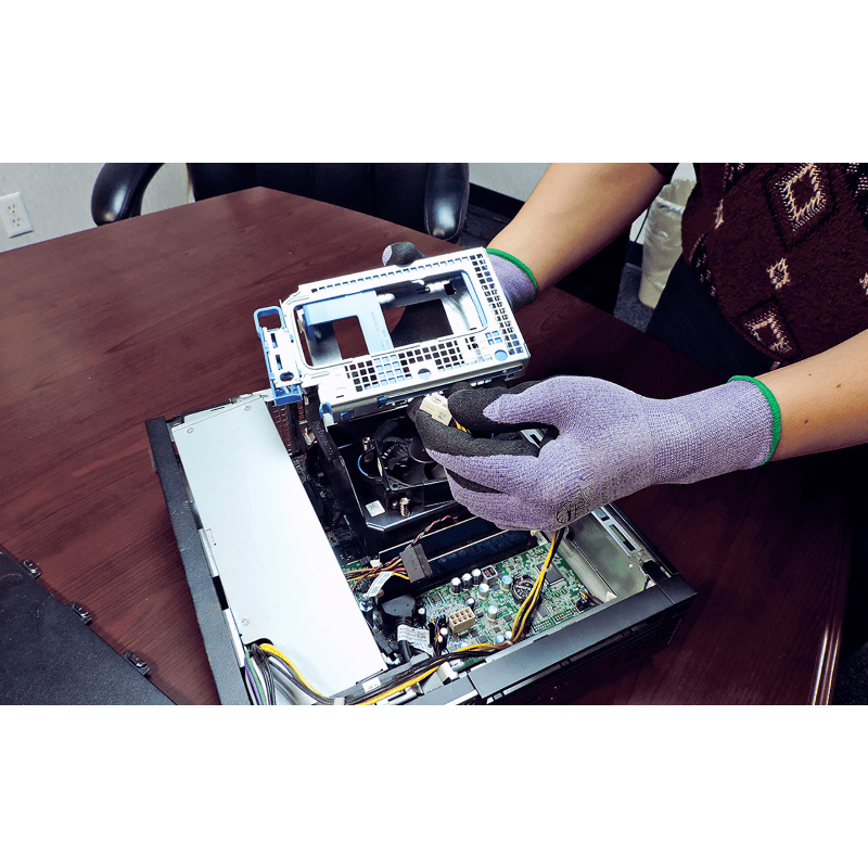 Tsunami Grip® XFT Xtreme Foam Technology Coated Anti-Static/Electrostatic Compliant Gloves with Cut, Abrasion, and Puncture Resistance - 550XFT