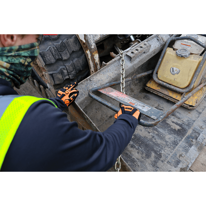 Vise Gripster® C.I.A. High-Visibility Cut and Impact Resistant Nitrile Coated Gloves Made with Tuffalene® Platinum - CIA388XFT