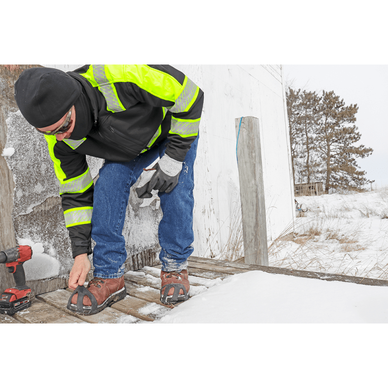 Ice Gripster™ Treads Anti-Slip Traction Cleats with Carbon Steel Studs - ITR3600