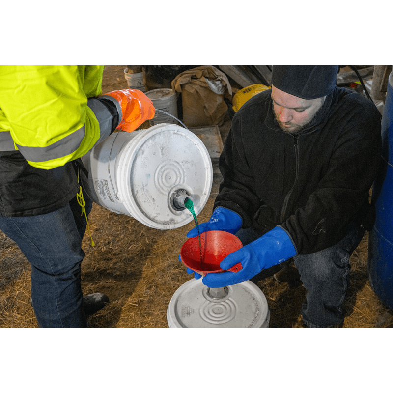 FrogWear® Cold Protection FDA Compliant Extreme Cold Anti-Freeze Nitrile Chemical Handling Gloves - 8450