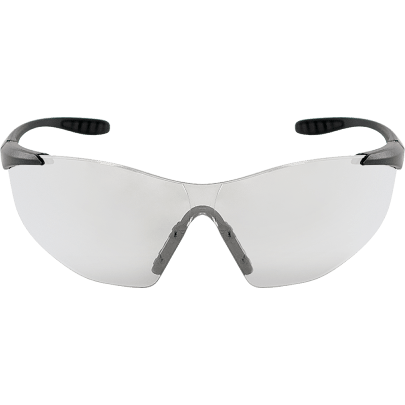 Snipefish® Indoor/Outdoor Anti-Fog Lens, Matte Black Frame Safety Glasses - BH766AF