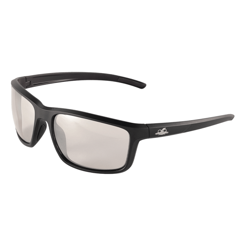 Pompano™ Indoor/Outdoor Anti-Fog Lens, Matte Black Frame Safety Glasses - BH2766AF