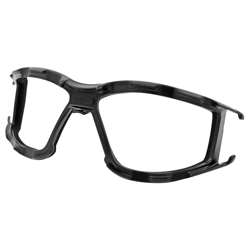 CG5 Gray Performance Fog Technology Lens, Matte Black Frame Convertible Safety Goggles - BH3063PFT