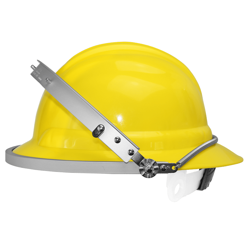 Bullhead Safety™ Head Protection Aluminum Bracket Accessory For Full Brim Hard Hat - HH-AB2