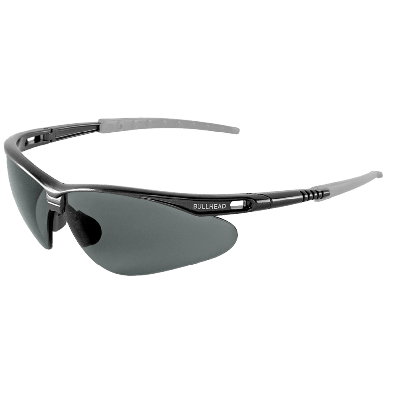 Stinger® Gray Polarized Lens, Dark Gray Frame Safety Glasses - LIMITED STOCK - BH61712