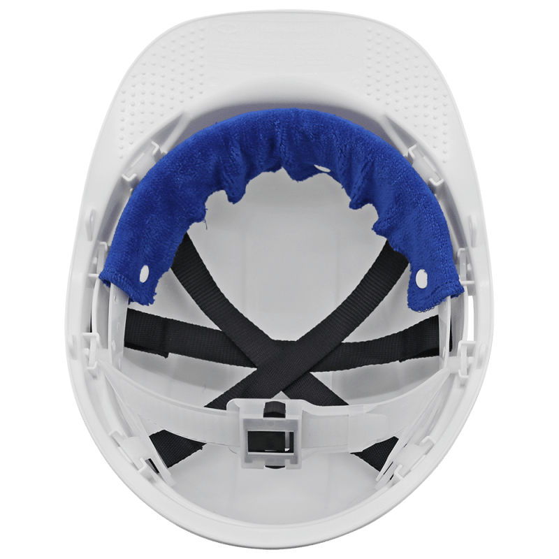 Bullhead Safety™ Head Protection Blue Cotton/Terry Cloth Sweatband - HH-A8