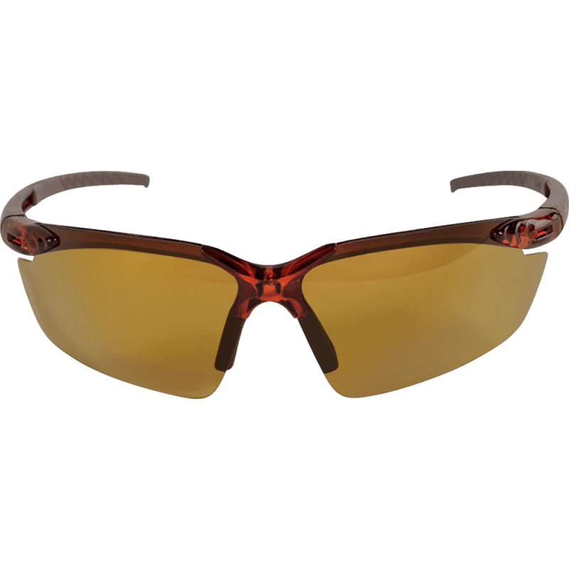 Mojarra® Brown Polarized Lens, Crystal Brown Frame Safety Glasses - LIMITED STOCK - BH11711