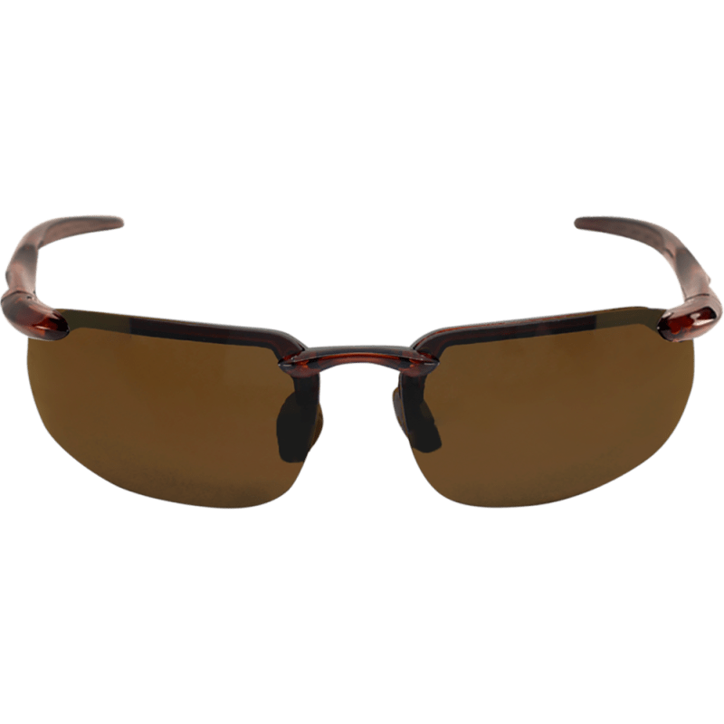 Swordfish® Brown Flash Mirror Lens, Crystal Brown Frame Safety Glasses - BH10711