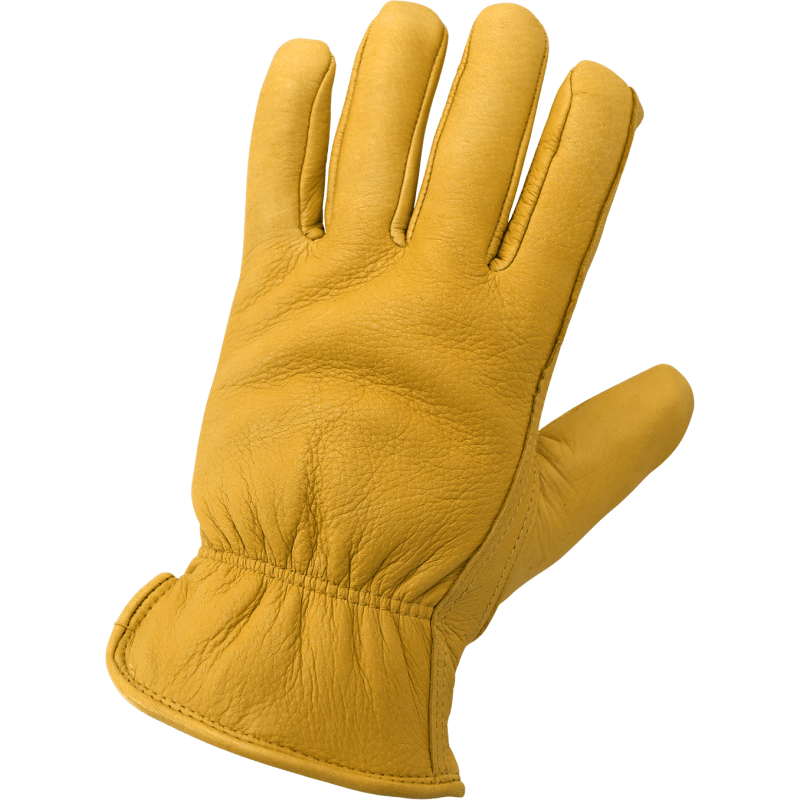 Low Temperature Premium-Grade Grain Deerskin Insulated Gloves - 3200DTH
