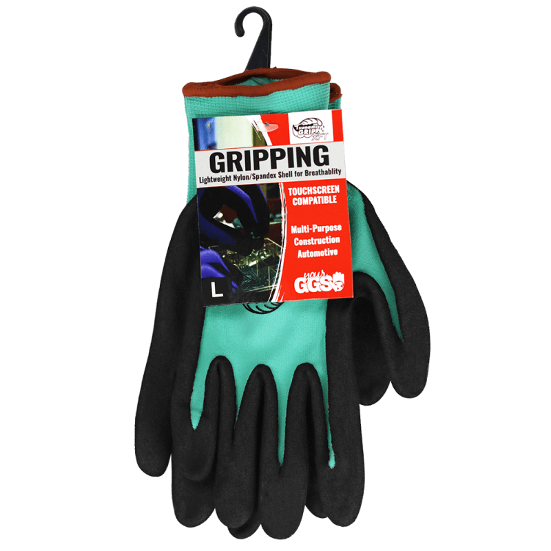 Tsunami Grip® XFT Variety Pack of Xtreme Foam Technology Nitrile Coated Nylon Gloves - 578XFT