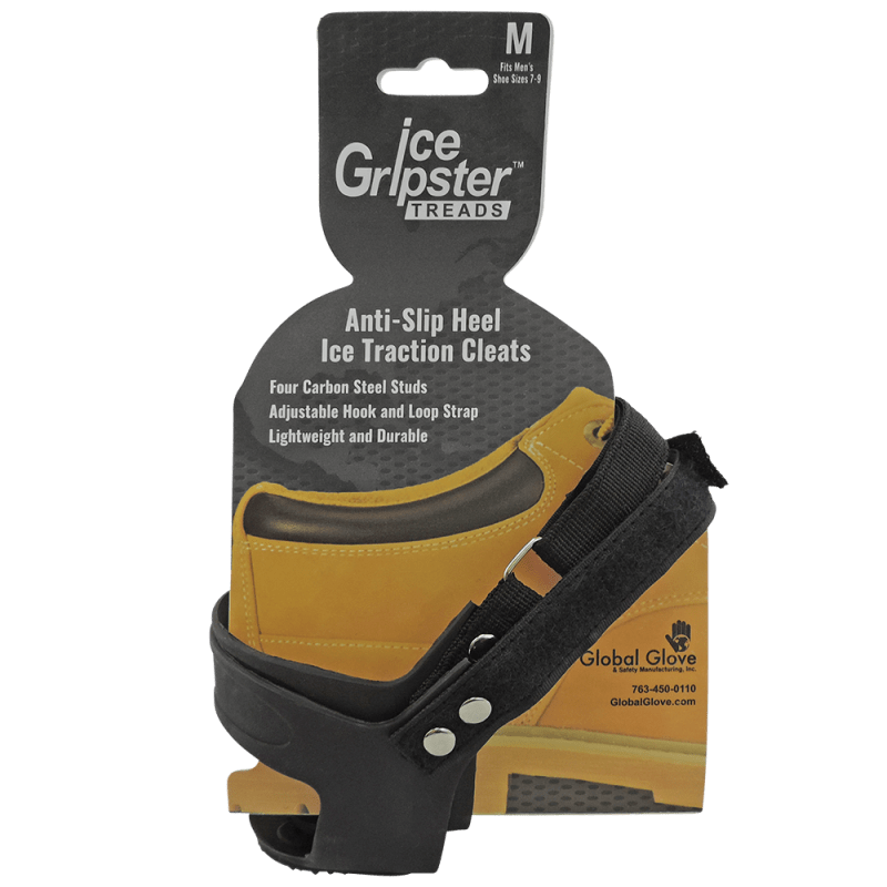 Ice Gripster™ Treads Anti-Slip Traction Cleats with Carbon Steel Studs - ITR3615