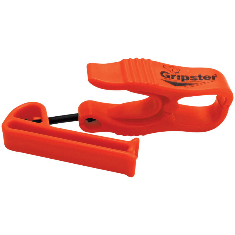 Gripster® High-Visibility Orange Utility Clip with Belt Clip - ZB1