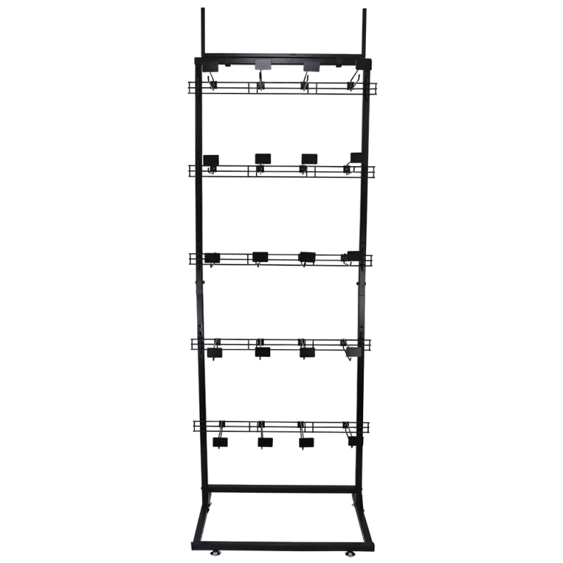 Retail 5-Tier Glove Display with Header Card - DISP4