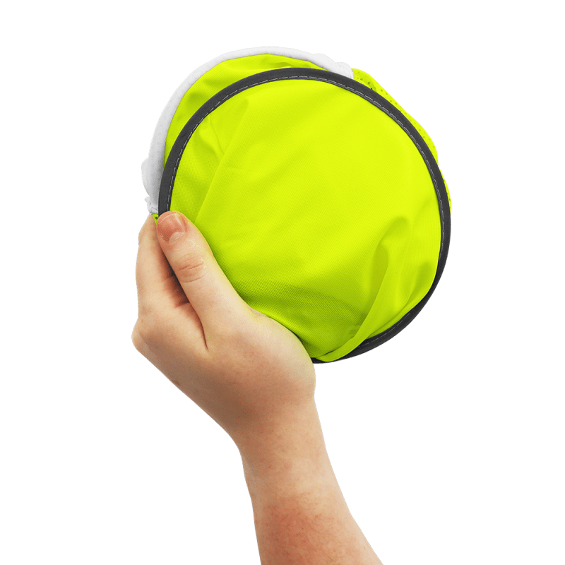 FrogWear® HV Enhanced Visibility Removable Hard Hat Sun Shade - GLO-HNS1