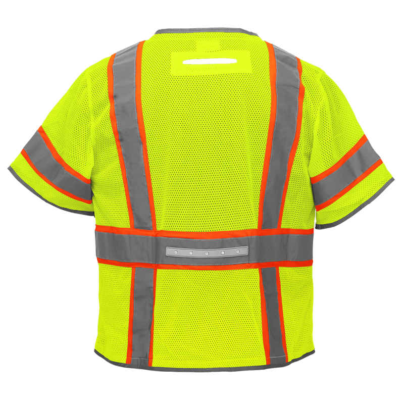 FrogWear® HV Premium LED Surveyors Safety Vest with Sleeves - GLO-315LED