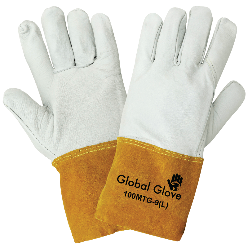 Premium Grain Goatskin Mig/Tig Welder Gloves - 100MTG