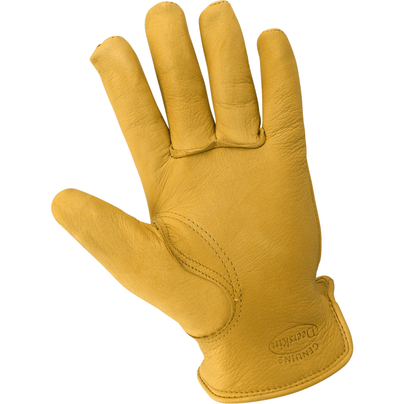 Low Temperature Premium-Grade Grain Deerskin Insulated Gloves - 3200DTH