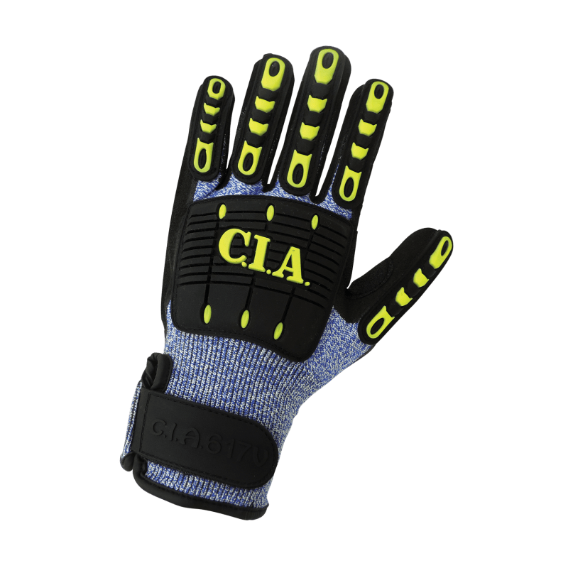 Vise Gripster® C.I.A. Cut, Impact, Puncture, and Abrasion Resistant Nitrile Double-Coated Gloves - LIMITED STOCK - CIA617V